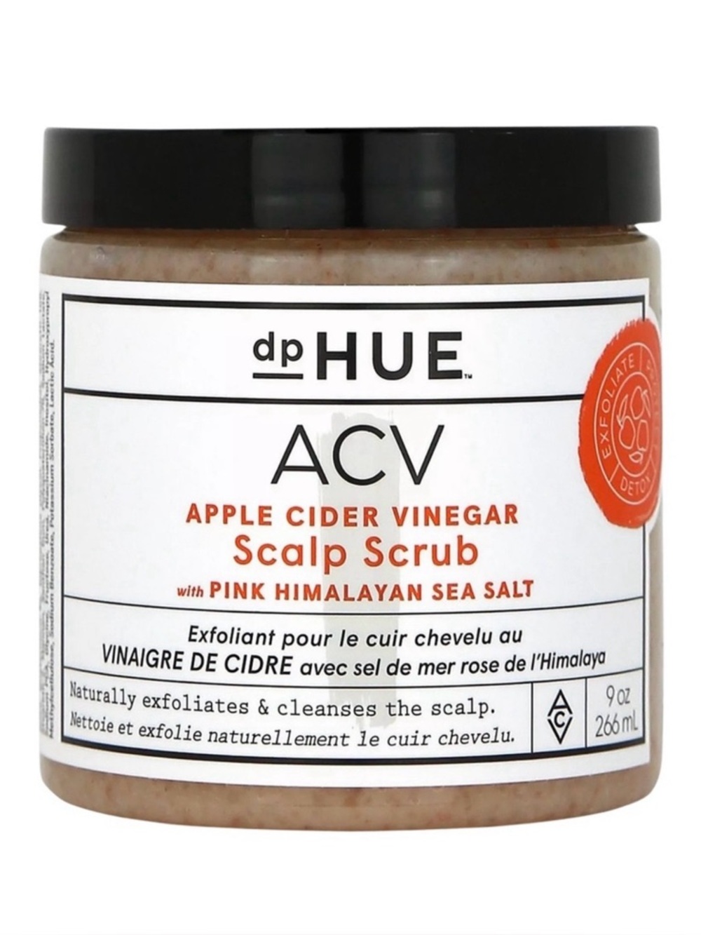 dpHUE ACV Apple Cider Vinegar Scalp Scrub 9oz